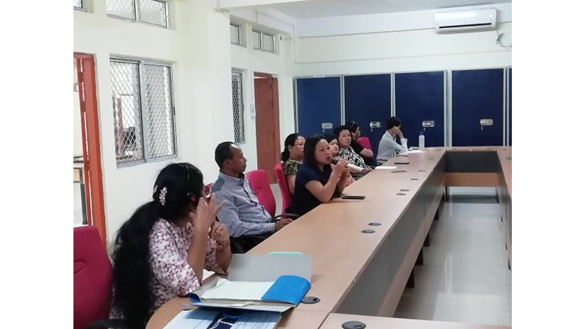 General Meeting with Teaching Staff and Students at Conference Hall, Held on 3rd November, 2022